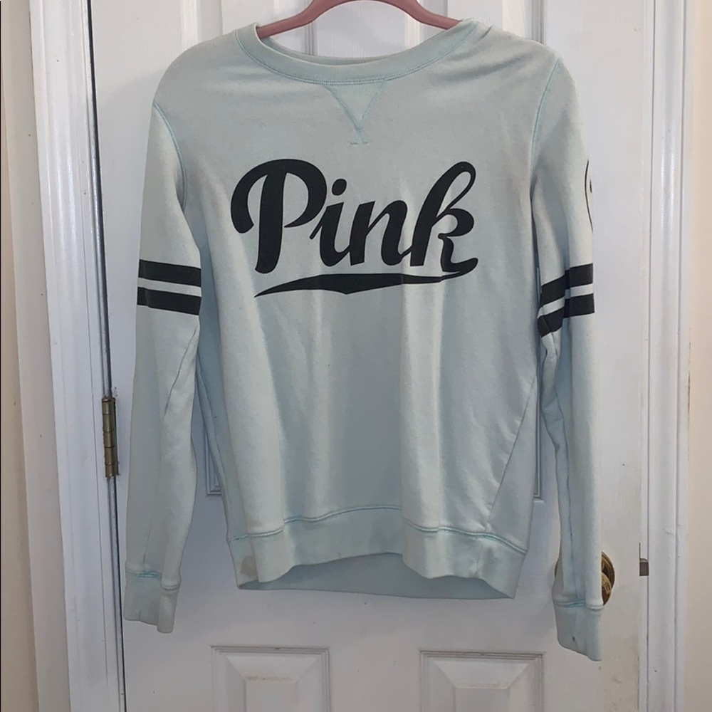 pink pullover